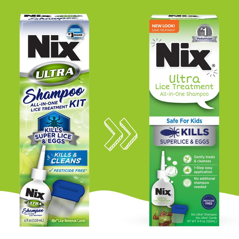 Nix Ultra Lice Shampoo All-In-One Lice Treatment Kit - 4 fl oz