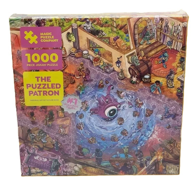 Magic Puzzle Company The Puzzled Patron Jigsaw Puzzle - 1000pc