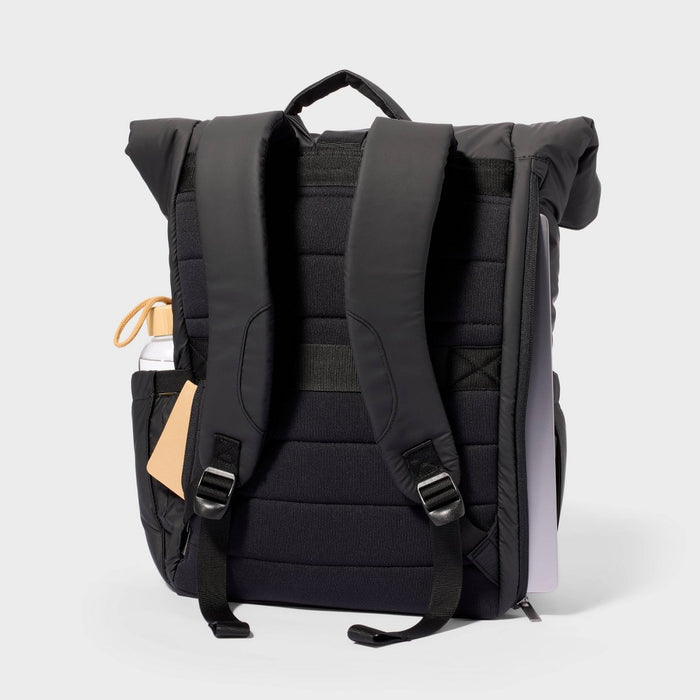 Puffer 16" Backpack Black - Open Story?