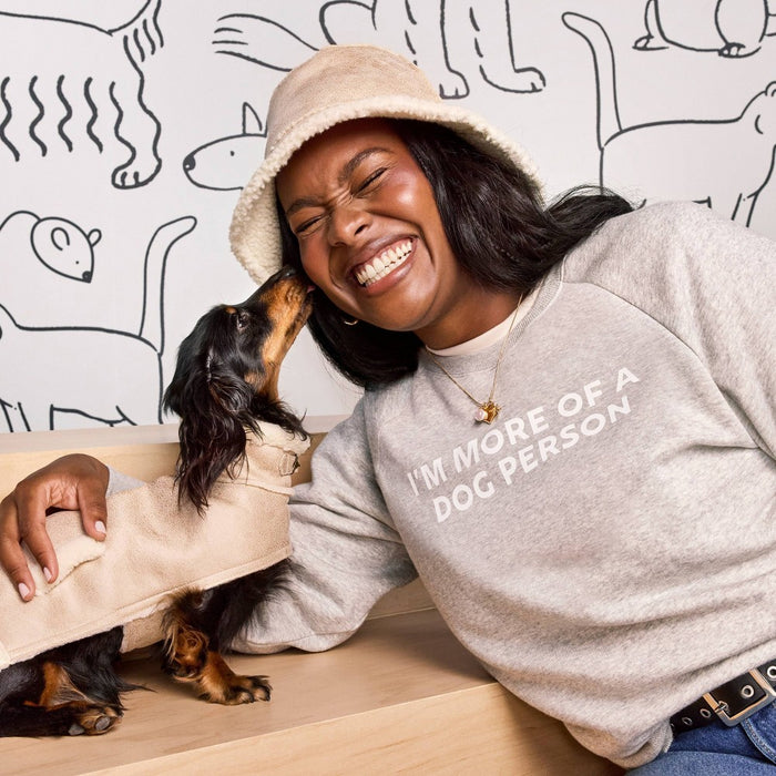 Dog and Cat Faux Shearling Jacket - Cream - The Cuddle Collab with Ghost & Wren - XS