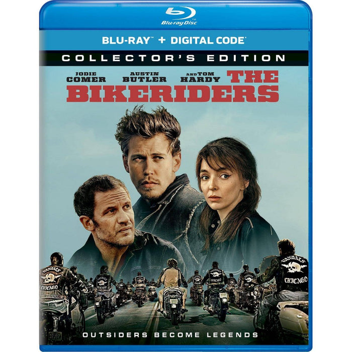 The Bikeriders (Blu-ray + Digital) *ADD 3 TO YOUR CART & 1 IS FREE!*