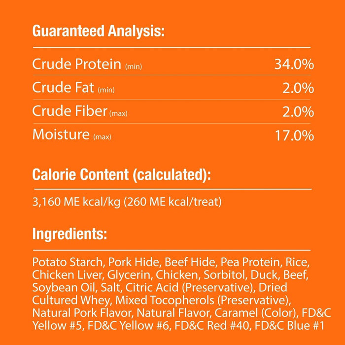 Good 'n' Fun Triple Flavor Colossal Kabob Rawhide Dog Treat with Chicken, Duck & Beef Flavor - 8.4oz/ 3ct