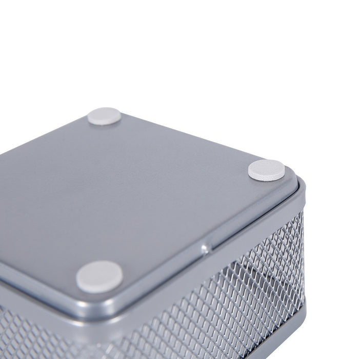 Mesh Desk Organizer Silver - Brightroom