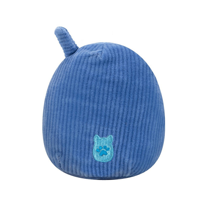 Squishmallows 3.5" Tadita The Blue Cell Phone Squeaky Plush Dog Toy
