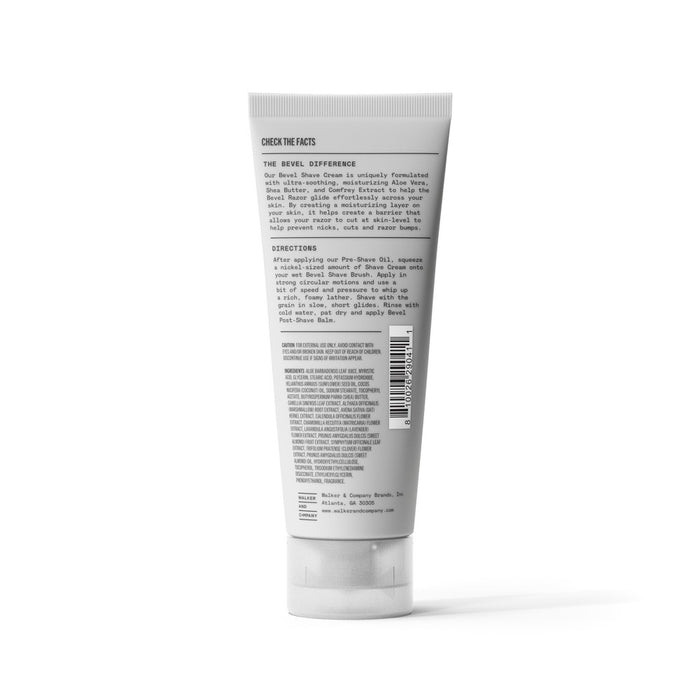 BEVEL Men's Moisturizing Shave Cream - Vitamin E & Aloe Vera - 4 fl oz