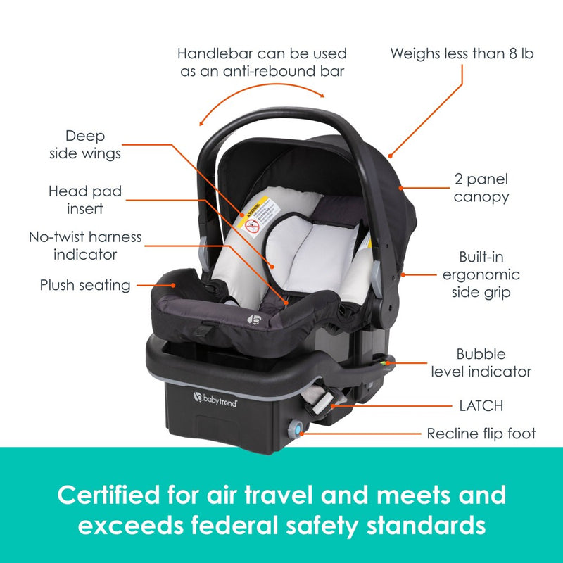 Baby Trend Morph Single to Double Modular Stroller Travel System - Madrid Tan (LOCAL PICKUP ONLY)