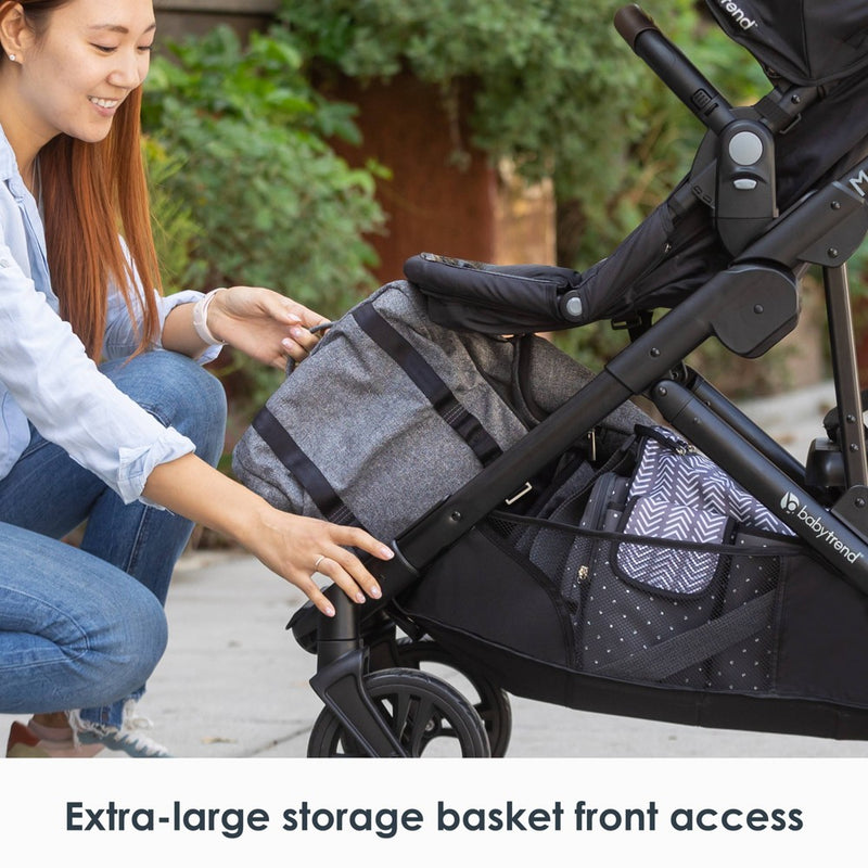 Baby Trend Morph Single to Double Modular Stroller Travel System - Madrid Tan (LOCAL PICKUP ONLY)