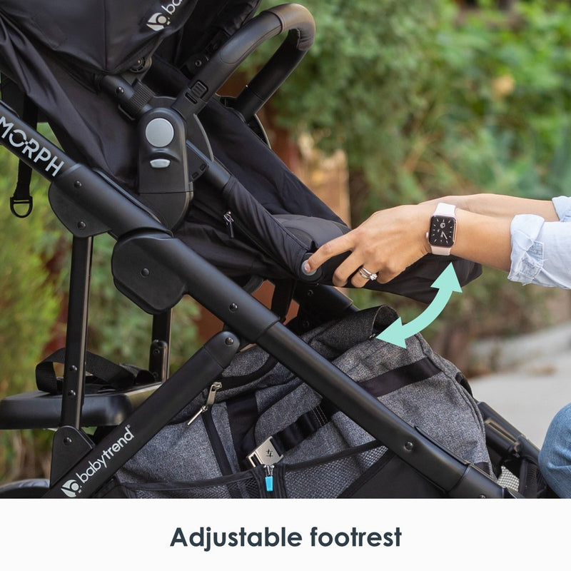 Baby Trend Morph Single to Double Modular Stroller Travel System - Madrid Tan (LOCAL PICKUP ONLY)