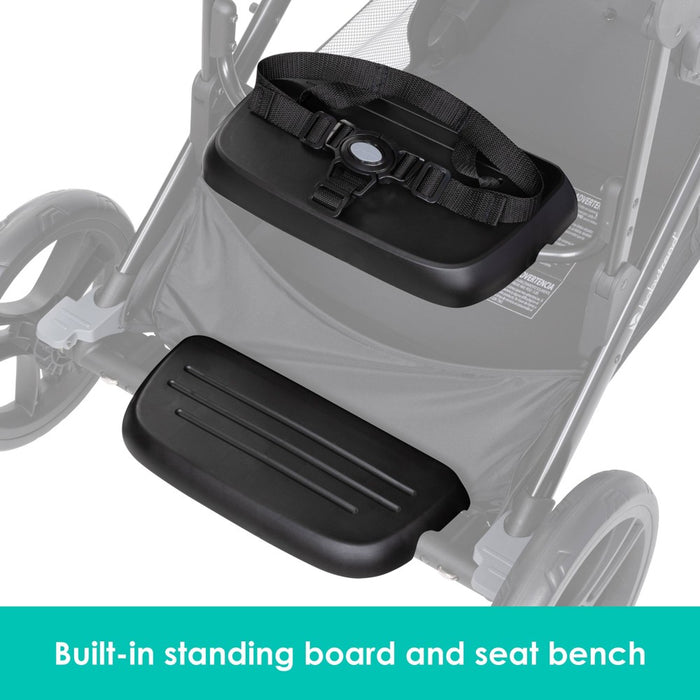 Baby Trend Morph Single to Double Modular Stroller Travel System - Madrid Tan (LOCAL PICKUP ONLY)