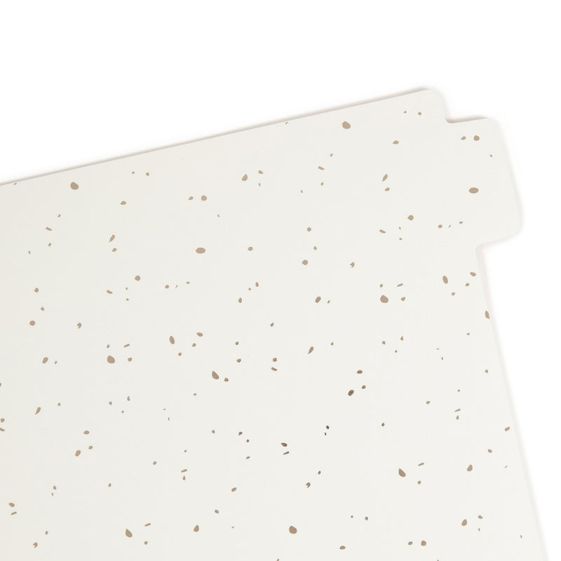 U Brands 5 Tab Paper Dividers Sophisticated Speckle