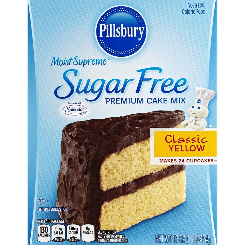 Pillsbury Sugar Free Classic Yellow Cake Mix - 16oz