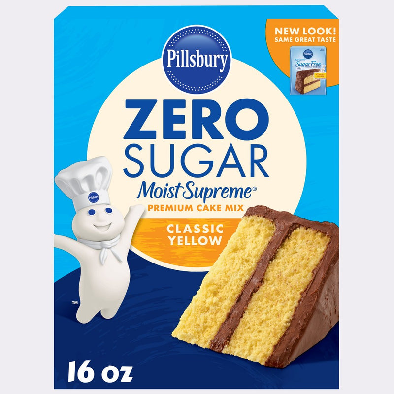 Pillsbury Sugar Free Classic Yellow Cake Mix - 16oz