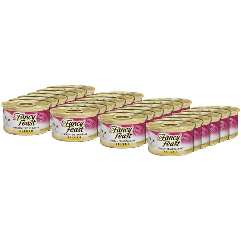 Purina Fancy Feast Sliced Gourmet Wet Cat Food Chicken Feast In Gravy - 3oz