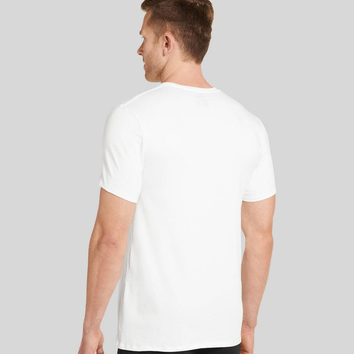 Jockey Generation Men's Cotton Stretch Crewneck 3pk T-Shirt - White S
