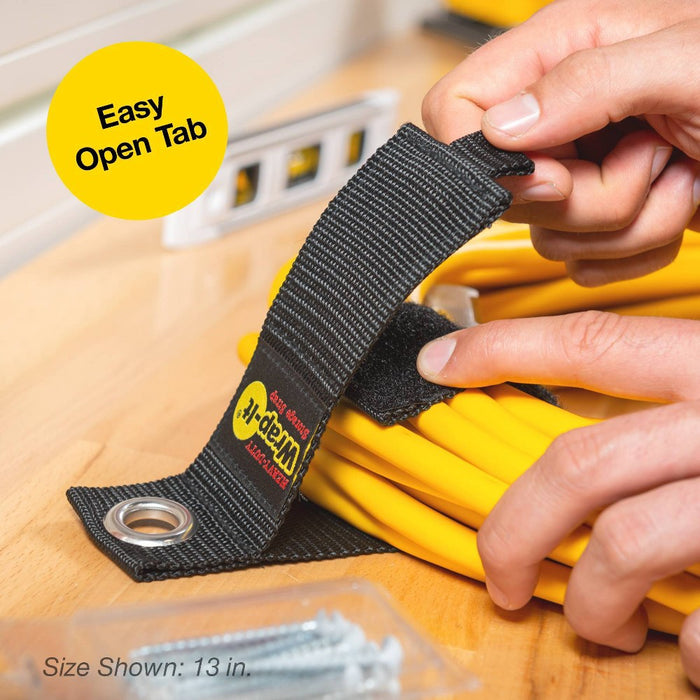 LOT OF 2!!! Wrap-It Heavy Duty Storage Straps 10" 3pk LOT OF 2