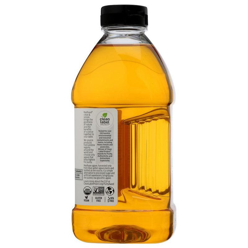 Madhava Organic Light Agave - Case of 4/46 oz