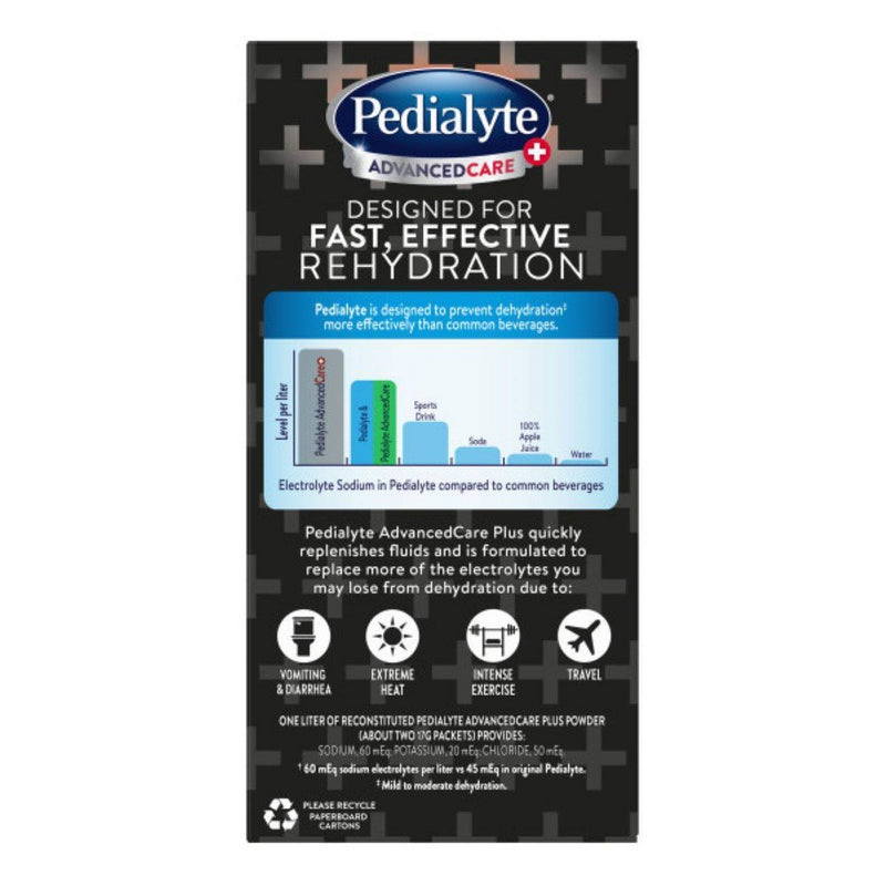 Pedialyte AdvancedCare Plus Electrolyte Powder - Strawberry Freeze - 6ct/3.6oz