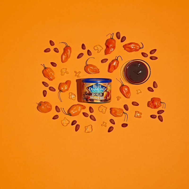 Blue Diamond Almonds Bold Habanero Bbq - 6oz