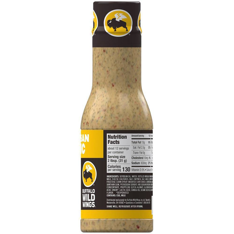Buffalo Wild Wings Parmesan Garlic Sauce - 12oz
