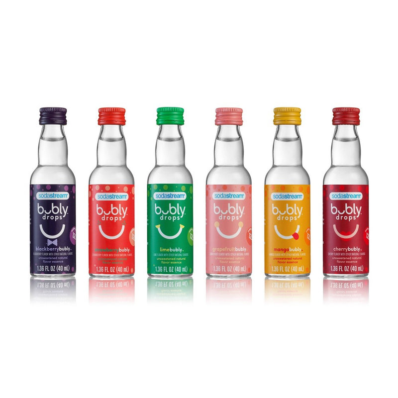 SodaStream Bubly Drops - Variety Pack - 6pk/1.36 fl oz