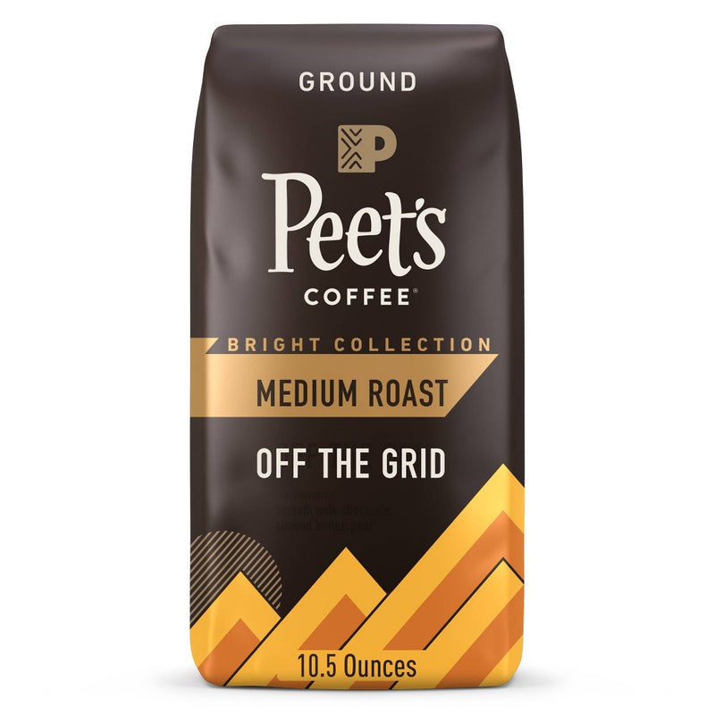 Peet's Off The Grid Coffee Medium Roast Grounds - 10.5oz