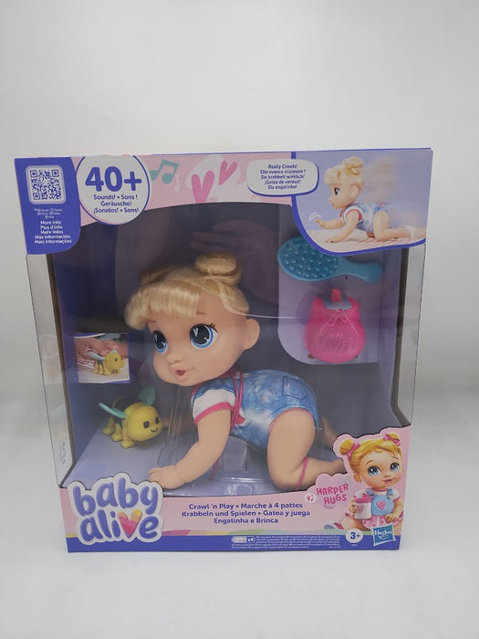 Baby Alive Crawl N Play Baby Doll Harper