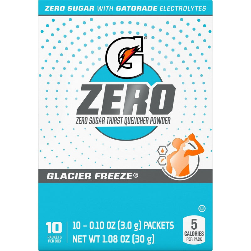 Gatorade GZERO Glacier Freeze Sports Drink Mix - 1.08oz