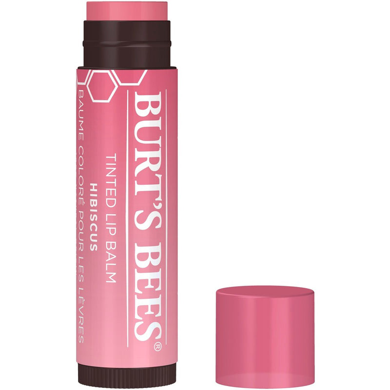 Burt's Bees Tinted Lip Balm Hibiscus - 0.15oz