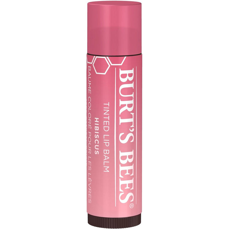 Burt's Bees Tinted Lip Balm Hibiscus - 0.15oz