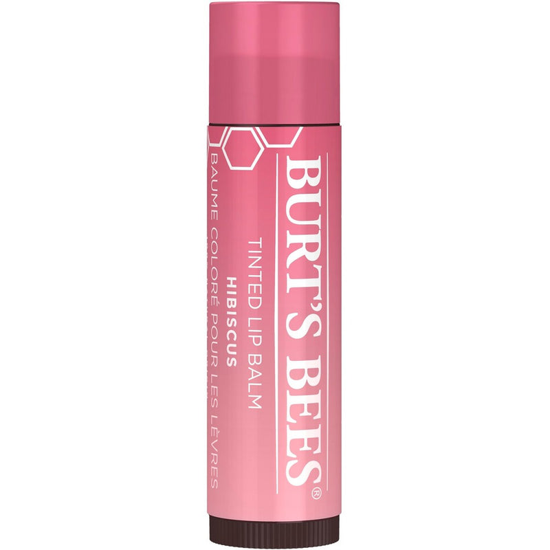 Burt's Bees Tinted Lip Balm Hibiscus - 0.15oz