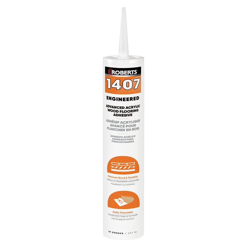 Roberts 1407-30C Wood Adhesive, 30Oz, Beige