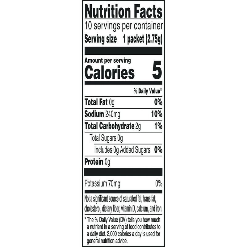 Gatorade GZERO Orange Sports Drink Mix - 1.08oz
