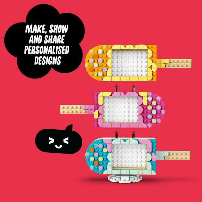 LEGO DOTS Ice Cream Picture Frames & Bracelet 41956 Building Kit
