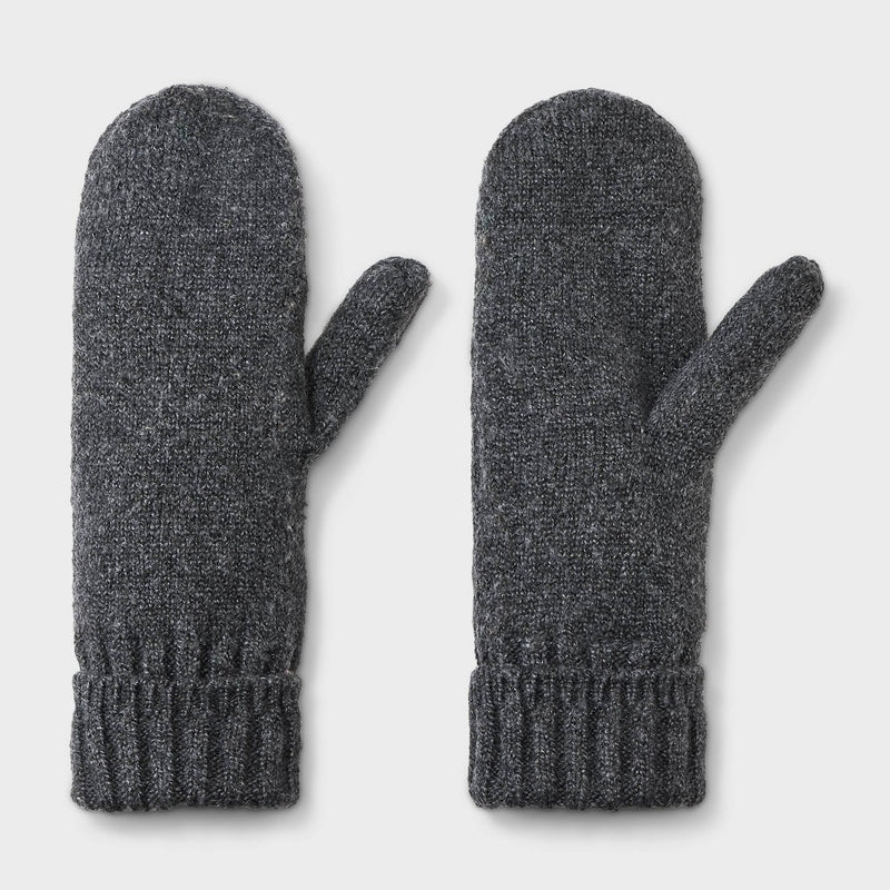 Knit Mittens - Universal Thread Gray