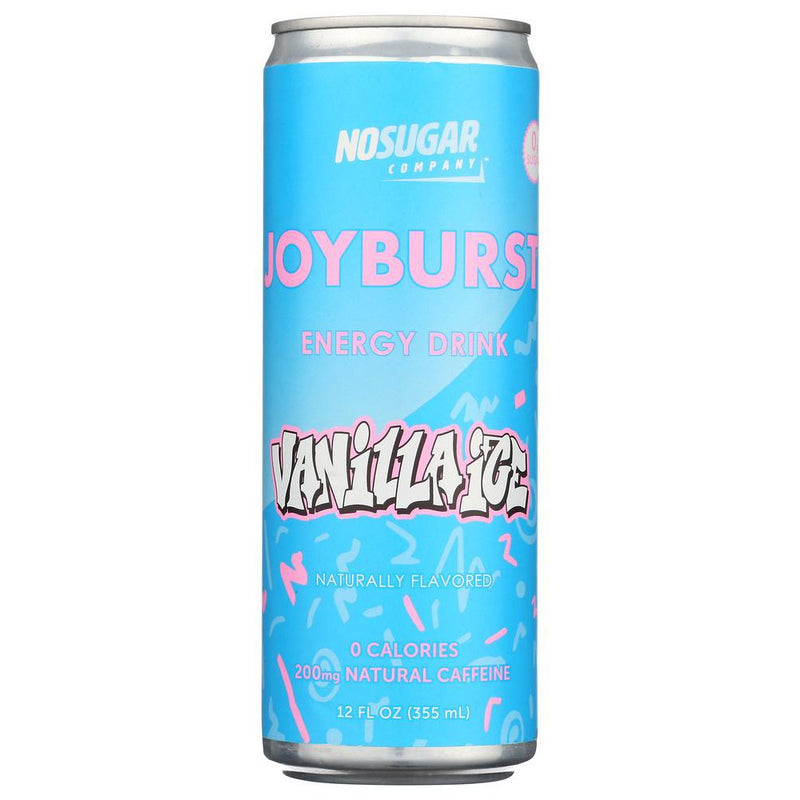 No Sugar Company: Joyburst Energy Drink Vanilla Ice - single (LOCAL PICKUP ONLY)