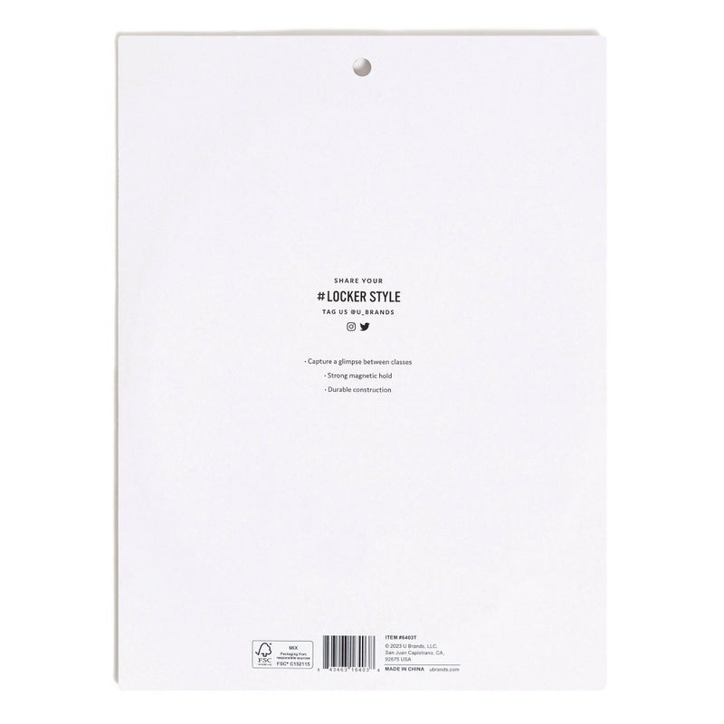 Locker Large Oval Mirror - U Brands
