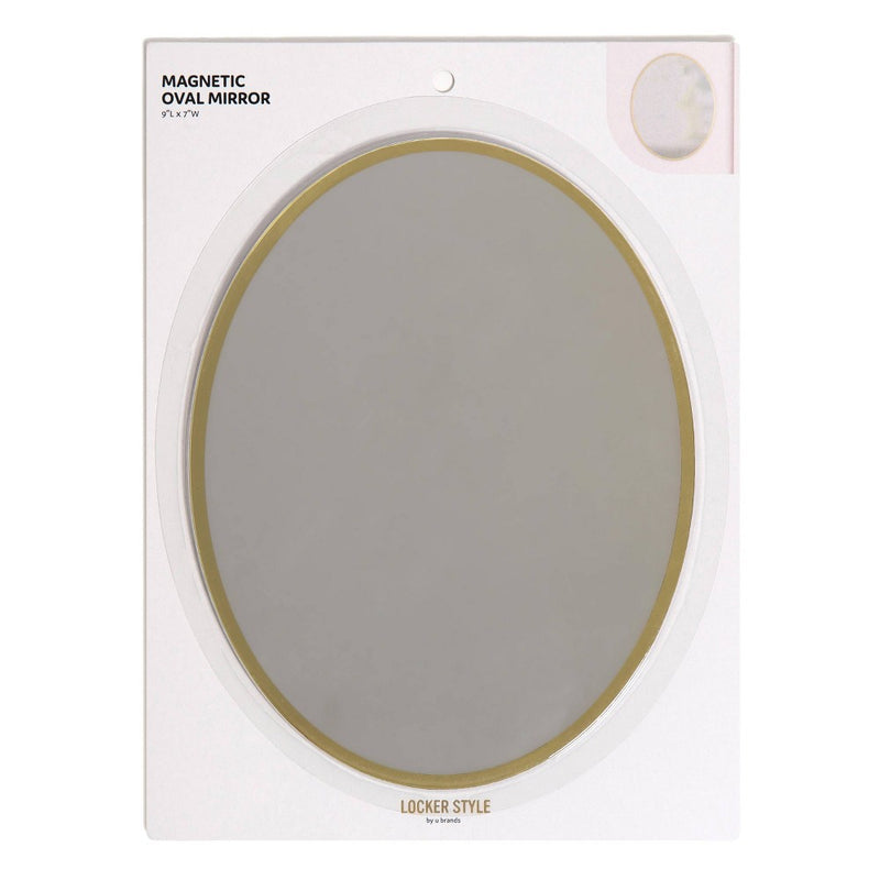 Locker Large Oval Mirror - U Brands