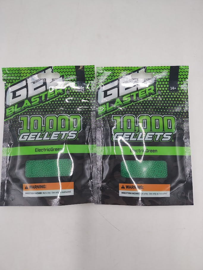 LOT OF 2!!! Gel Blaster Gellets Refill 10k (TOTAL 20K)