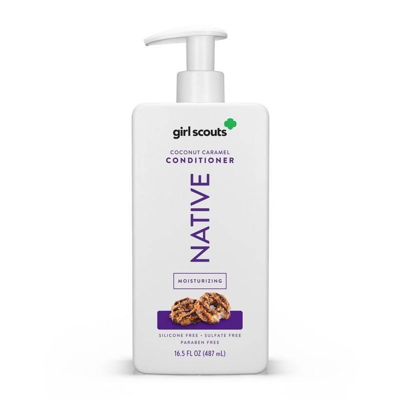 Native Limited Edition Girl Scouts Coconut Caramel Cookie Moisturizing Conditioner - 16.5 fl oz *ADD 3 TO YOUR CART & 1 IS FREE!*