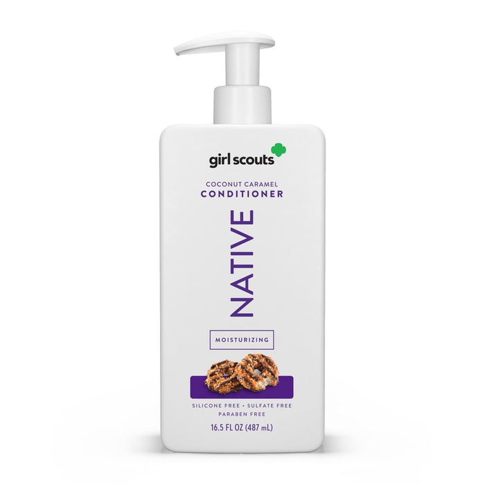 Native Limited Edition Girl Scouts Coconut Caramel Cookie Moisturizing Conditioner - 16.5 fl oz
