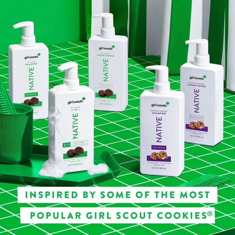 Native Limited Edition Girl Scouts Coconut Caramel Cookie Moisturizing Conditioner - 16.5 fl oz *ADD 3 TO YOUR CART & 1 IS FREE!*