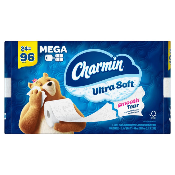 Charmin Ultra Soft Toilet Paper - 24 Mega Rolls (LOCAL PICKUP ONLY)