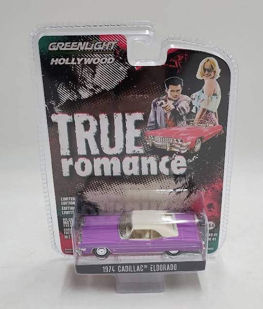 Greenlight Hollywood Series 41 TRUE ROMANCE 1974 Cadillac Eldorado