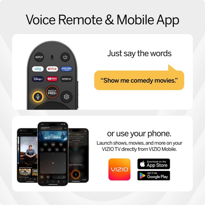 VIZIO 65" Class Quantum 4K QLED HDR Smart TV - M65Q6-L4 (LOCAL PICKUP ONLY)