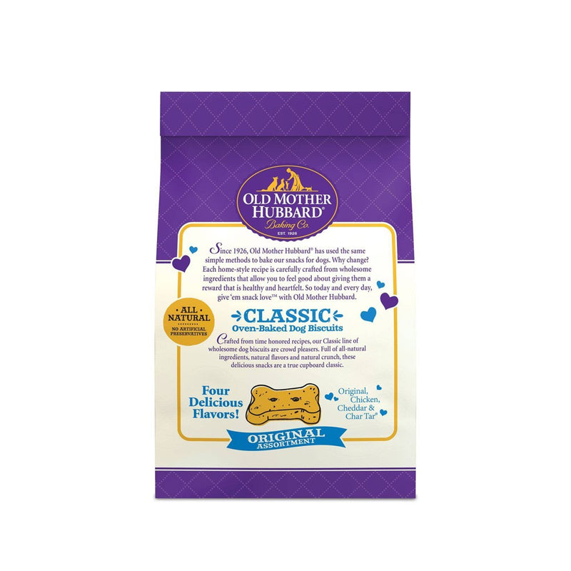 Old Mother Hubbard Classic Crunchy Extra Original Assortment Biscuits Mini Oven Baked Dog Treats - 13oz