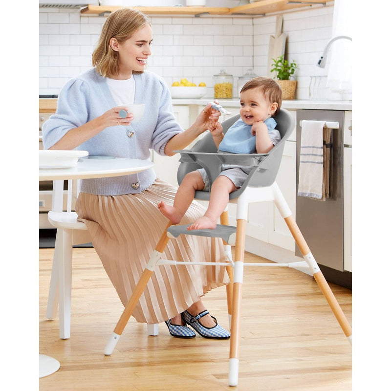Skip Hop EON 4-in-1 High Chair - Gray/white (LOCAL PICKUP ONLY)