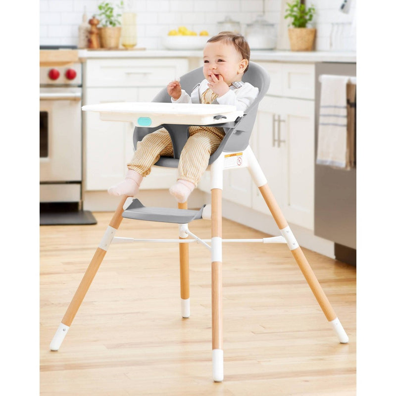 Skip Hop EON 4-in-1 High Chair - Gray/white (LOCAL PICKUP ONLY)