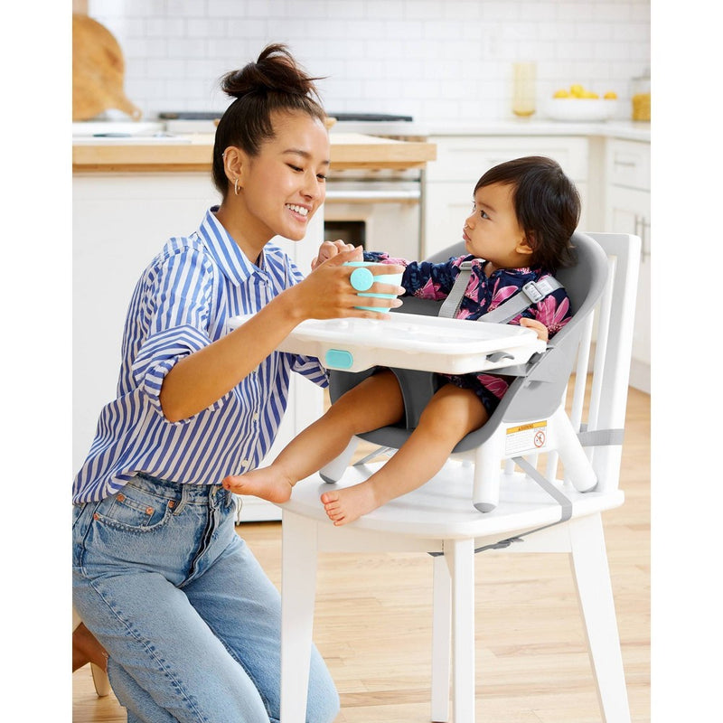 Skip Hop EON 4-in-1 High Chair - Gray/white (LOCAL PICKUP ONLY)
