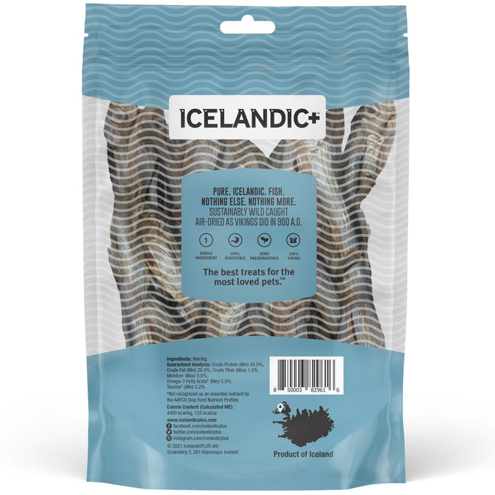 Icelandic+ Herring Whole Fish Dog Treat 3-oz Bag