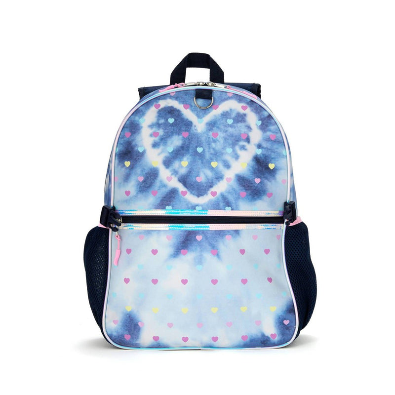 Locker Club Kids' 17" Backpack with Headphone Set - Denim Daisy